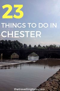 There are many things to do in Chester, such as walk the Roman Walls, visit the beautiful cathedral, or go to the quirky Crocky Trail. The city is one of the best places to visit in the UK, and one of the most underrated. If you love and history and culture, it's one of the best English cities to visit. Check out my guide to the best things to do in Chester now! #Chester #Travel #CultureTravel
