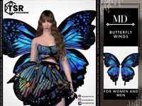 The Sims Resource - butterfly wings ADULT
