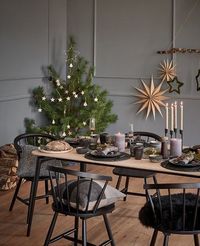 Déco scandinave pour la table de Noël | My Blog Deco