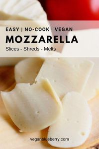 Real Vegan Mozzarella Cheese (Shreddable Block-Style)