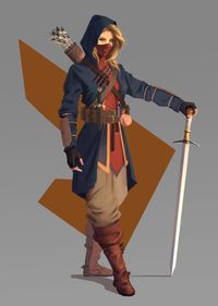 ArtStation - Medieval Assassin Concept, Henrique Paiva