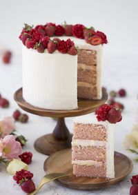 Strawberry Cake by preppykitchen.com