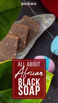 The ingredients in the soap include Unrefined Shea Butter, Palm Kernel Oil, Cocoa Pods, Plantain Leaves and Coconut Oil. All of these ingredients have specific beneficial properties which combine to make a nutrient rich, powerful soap that benefits the skin.