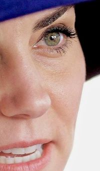Kate's gorgeous green eyes