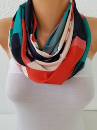 Check out this item in my Etsy shop https://www.etsy.com/listing/113983302/rainbow-chevron-infinity-scarf-gift
