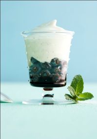 Serviervorschlag für Minze-Zabaione #lafer #johannlafer #rezept #rezepte #dessert #desserts #nachspeise #kochen #lecker #food #selbstgemacht #minze #mint #pfefferminze #sabayone #zabaione