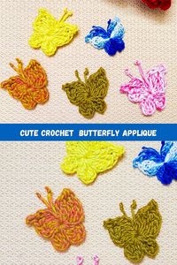Crochet Butterflies are very popular choice among most of the crocheters. Butterflies are pretty and colorful and hence a inspiration for many crochet projects.