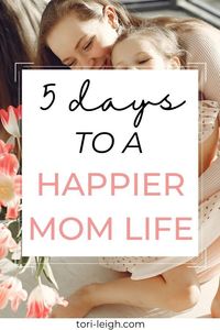 How to be a happier mom in 2021 | Join the mom reset challenge and learn how to be a happier parent | get our tips to simplify parenting and enjoy motherhood | how to be a better mom | how to be a more mindful mom | new year's challenge 2021 | #momlife #mindfulparenting #simpleparenting