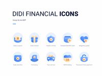 Financial Icon by Itern漠声 on Dribbble