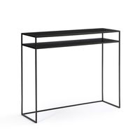 Console doppio piano in metallo, hiba nero La Redoute Interieurs | La Redoute