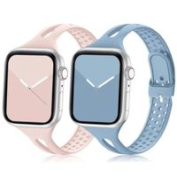 The Amare Silicone Apple Watch sport band is ideal for running, exercising, swimming, walking, playing, yoga etc. The Slim Silicone Sport starp is durable and strong, yet surprisingly soft. The smooth, dense silicone drapes elegantly across your wrist and feels comfortable on your skin all day. An innovative pin-and tuck closure ensures a clean fit. ⭕️ New collection already available SHOP NOW