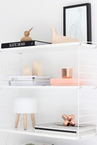 Shelving styling