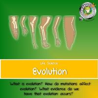 This lesson is an introduction to evolution, diving into concepts like variation, natural selection, mutations and many more. Evidence for evolution is discussed in depth. It is part of a five-lesson series on Life Science and supports MS-LS4 (Biological Evolution: Unity and Diversity) of the NGSS.
