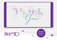 Animated digital Thank you greeting. Easy to send Thank you note to friends and family with a digital message (MP4). Once you have ordered you will receive an email with the video ready to download. (Please note this is a VIDEO MP4 listing. NO Physical product will be shipped)