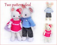 Mira este artículo en mi tienda de Etsy: https://www.etsy.com/es/listing/557354306/toy-knitting-patterns-two-pattern-deal