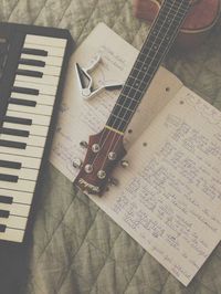 I am writing poetry now. I would like to write songs for myself and perform in front of a select few.