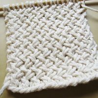Learn to knit this great textured pattern with the help of a photo tutorial. Perfect for cozy blankets!