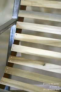 Wood and Leather Sling Chair | Pneumatic Addict