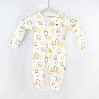 Sweet like honey, this Magnetic Me footie is made from a soft, 100% organic cotton fabric and features an allover bee-themed print. Magnetic closure helps to get your little one in and out with ease. Details: 100% Certified Organic Cotton Magnetic Fasteners Featuring Patented Magnetic Technology Perfect Unisex Baby Or Shower Gift Eco-Friendly Packaging: Packaging Is Sustainable, Recyclable, Reusable Or Compostable Imported Care: Machine Wash Cold With Like Colors. Dry With Full Load On Low For 3