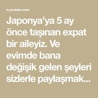 Japonya’ya 5 ay önce taşınan expat bir aileyiz. Ve evimde bana değişik gelen şeyleri sizlerle paylaşmak istedim Umarım beğenerek izlersiniz Beni İnstagramd...