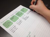 This is exactly how I need to make my grocery list every week.. Now I have a printable to use!!