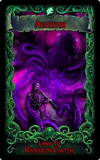 Azathoth - from the card game "Cthulhu: The Great Old One" created by Dann Kriss Games; with art by Ian Daniels