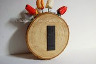 Cristina Fun Quilling: Magnet de frigider "Ghiveci cu lalele"