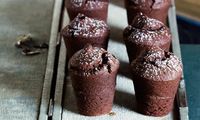 Vegan chocolate-tahini timbales recipe | Food | The Guardian