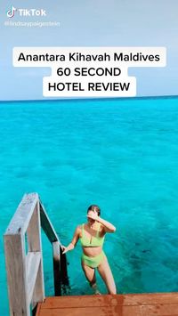 Check out Anantara Kihavah Hotel Review
