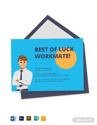 Instantly Download Employee Farewell Card Template, Sample & Example in Adobe Photoshop (PSD), Adobe Illustrator (AI), Microsoft Word (DOC), Microsoft Publisher (PUB), Apple Pages (Pages) Format. Available in 3.5x2 inches + Bleed. Quickly Customize. Easily Editable & Printable.