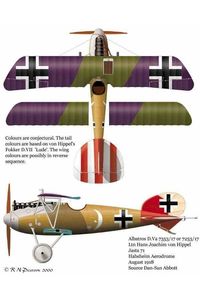 Albatros DVa German World War One biplane fighter