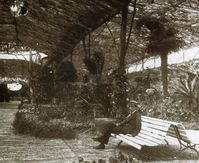 Los Jardines Del Real se encuentran situados en el lugar que ocupo el Palacio Real de Valencia, cuyos restos, y después de la guerra de la independencia, se amontonaron en una zona del jardín.