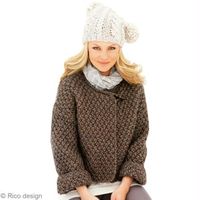 Tuto tricot : veste courte en laine
