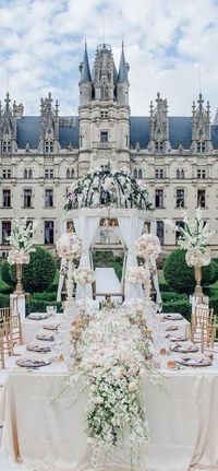 Charlotte's Chateau Wedding Reception