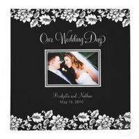 Really like this for the first page of a wedding scrapbook #weddingscrapbooks
