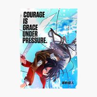Get my art printed on awesome products. Support me at Redbubble #RBandME: https://www.redbubble.com/i/poster/Superb-Quality-Attack-on-Titan-Shingeki-No-Kyojin-Mikasa-Ackerman-Anime-Manga-Inspirational-Motivational-Quote-by-Team-Awesome/59022846.LVTDI?asc=u