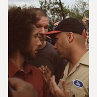 #zackthinkingaboutkissingtom #ratm #rageagainstthemachine #reunionera #zackdelarocha #timcommerford #tommorello
