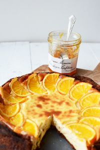 Sinaasappelcheesecake met speculaas | Bakrecept