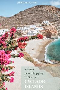 Would you like to visit authentic Greek islands? Then the Cyclades are the right place for you. There is an endless offer of things to do in the Cycladic islands to make your island hopping trip unforgettable. There is a likable blend of authentic white villages, amazing beaches and great Greek food. And the best part of it: on the western Cyclades, you can still experience local Greek culture without the crowds. Let's explore and spend 2 weeks in the Cyclades, Greece!