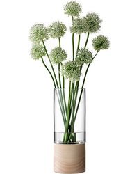 On Sale! LSA International Lota Vase & Ash Base, H14.25", Clear