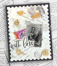 Bright Vintage Marble Lady by UnderstandBlue at Splitcoaststampers