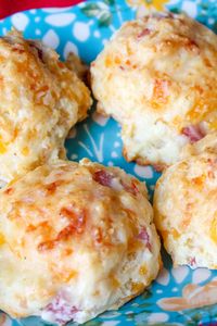 Ham and Cheese Biscuits