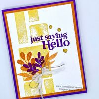 CC916 SC926 QUICK stamping by Pam Strobel at Splitcoaststampers