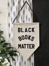 Black Books Matter Pennant