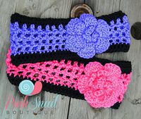 This is a pattern to make the Flower Headband. The pattern is comes in 4 different sizes. Baby through Adult.