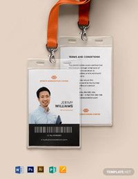 Instantly Download Association Membership ID Card Template, Sample & Example in Microsoft Word (DOC), Adobe Photoshop (PSD), Adobe InDesign (INDD & IDML), Apple Pages, Microsoft Publisher, Adobe Illustrator (AI) Format. Available in 2.13x3.39 inches + Bleed. Quickly Customize. Easily Editable & Printable.