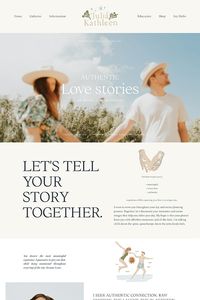 Our client website showcase - www.juliakathleenphoto.com. A theme for ambitious, business oriented photographers, who are entering a more mature stage of their business, are active educators, workshop organizer or speakers, award winners, etc. Velvet is a polished, cultivated and high-end type of elegant. Its minimal, classic layouts will compliment any type of brand.