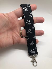 Excited to share this item from my #etsy shop: Harry Potter Keychain Wristlet, Keyfob Wristlets, Sassy Keychain, Adult keychain with a tassel, Girly Gifts, Gifts for Her, Harry Potter
