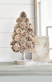 21 Festive Ideas for Decorating with Pinecones