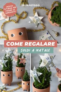 Ecco un tutorial facile e veloce per regalare soldi a Natale in modo diverso dal solito! #natale #xmas #christmas #regali #natale #christmasgifts #regalidinatale